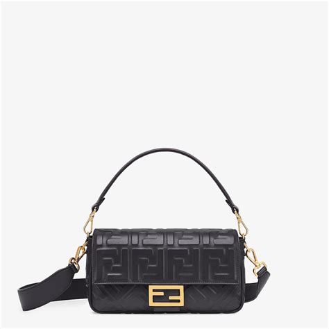 fendi leather baguette|fendi korea baguette bag.